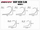 Worm24 Body Hook Slim - Size 4