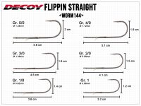 Flippin Straight Worm144 - Size 2/0