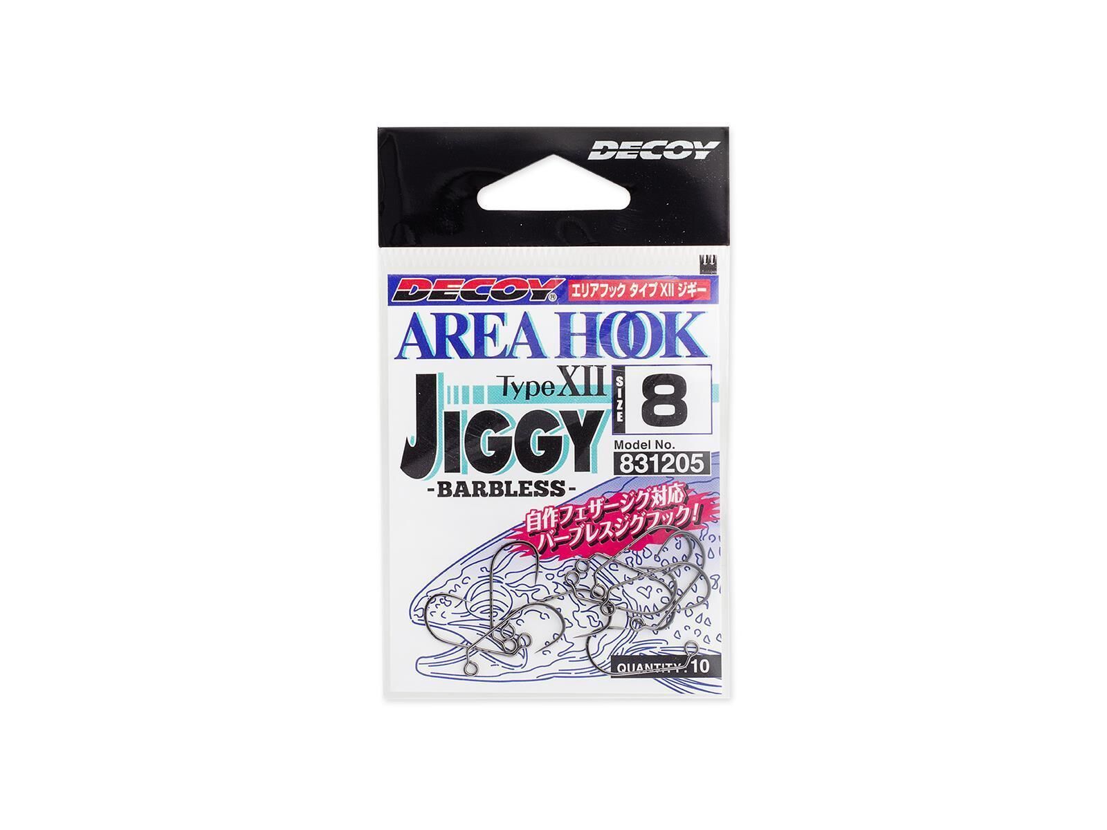 Area Hook Type XII AH-12 Jiggy Barbless - Gr. 6