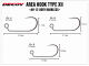Area Hook Type XII AH-12 Jiggy Barbless - Size 6
