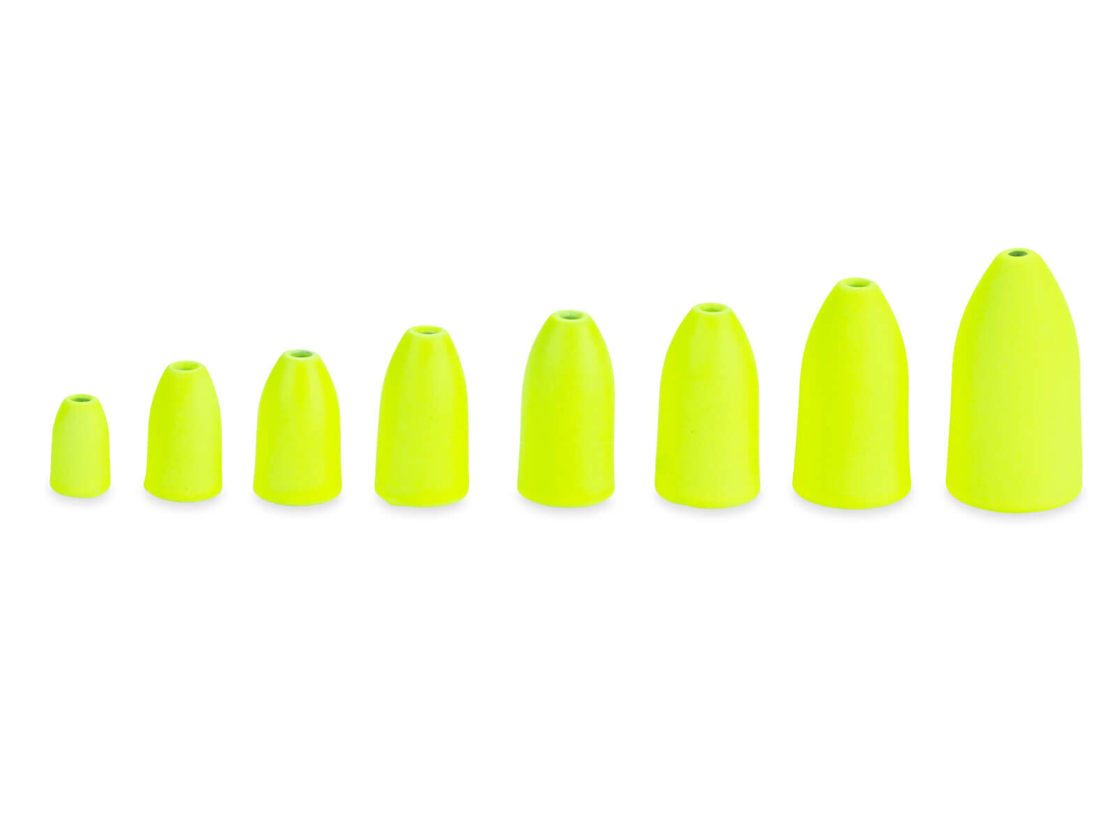 CAMO Tungsten Bullet Weight - CHARTREUSE 5.25g (4 Stk.)