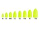 CAMO Tungsten Bullet Weight - CHARTREUSE 5.25g (4 pcs.)