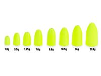 CAMO Tungsten Bullet Weight - CHARTREUSE 21.0g (1 Stk.)