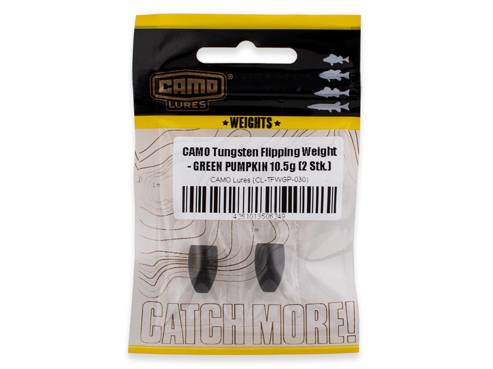 CAMO Tungsten Flipping Weight - GREEN PUMPKIN 28.0g (1 Stk.)