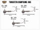 CAMO Tungsten Compound Jig - Size 1/0 (3.5g)