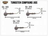 CAMO Tungsten Compound Jig - Gr. 3/0 (1.75g)