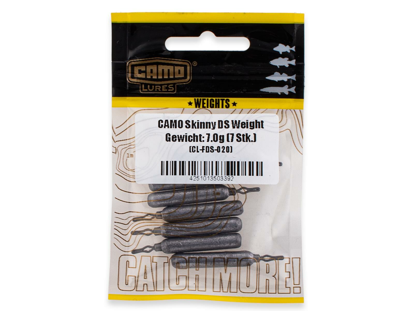 CAMO Skinny DS Weight - 3.5g (7 Stk.)