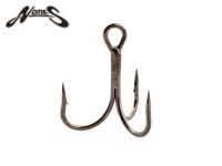 NORIES Black Performance Treble Hooks - Size 8F