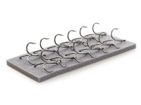 NORIES Black Performance Treble Hooks - Size 8F