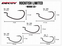 Rockfish Limited Ex Heavy Hook Worm13S