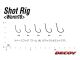 Shot Rig Worm10 - Size 6