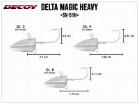 Delta Magic Heavy SV-51H - Size 4 (5.0g)