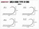 Area Hook Type IV Eric AH-4 - Gr. 6