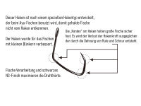 Area Hook Type V Kunai AH-5 - Size 4