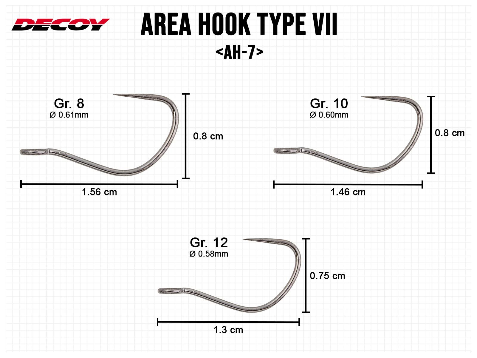 Area Hook Type VII Front AH-7 - Gr. 12
