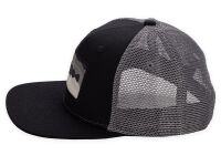 CAMO-Tackle Mesh Snapback Cap (schwarz/dunkelgrau)