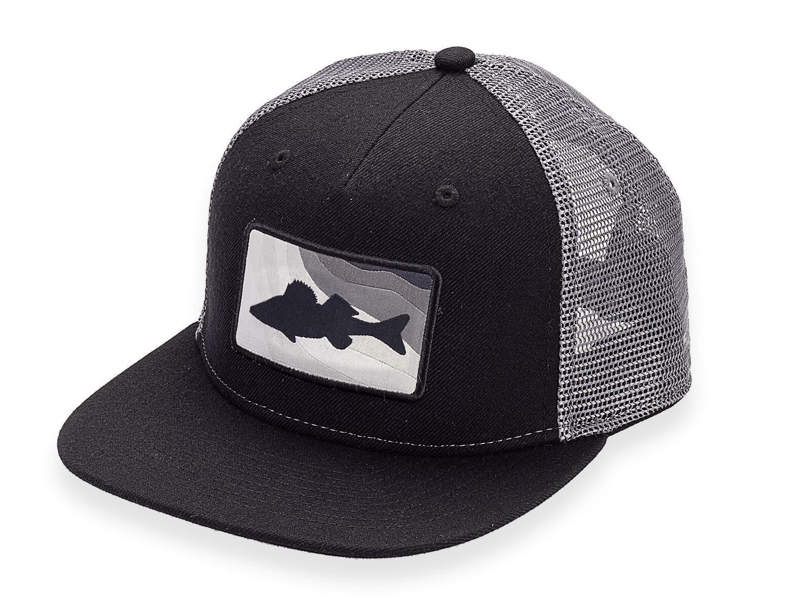 CAMO Snapback Cap (schwarz/d.grau) Zander