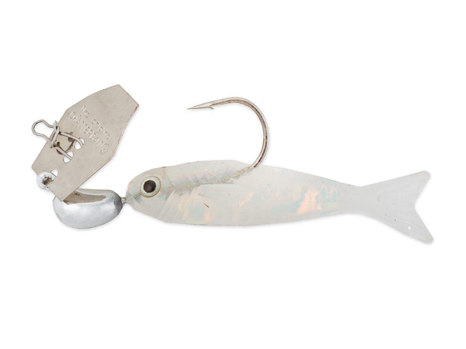 1.75g ChatterBait Flashback Mini - Silver / Natural