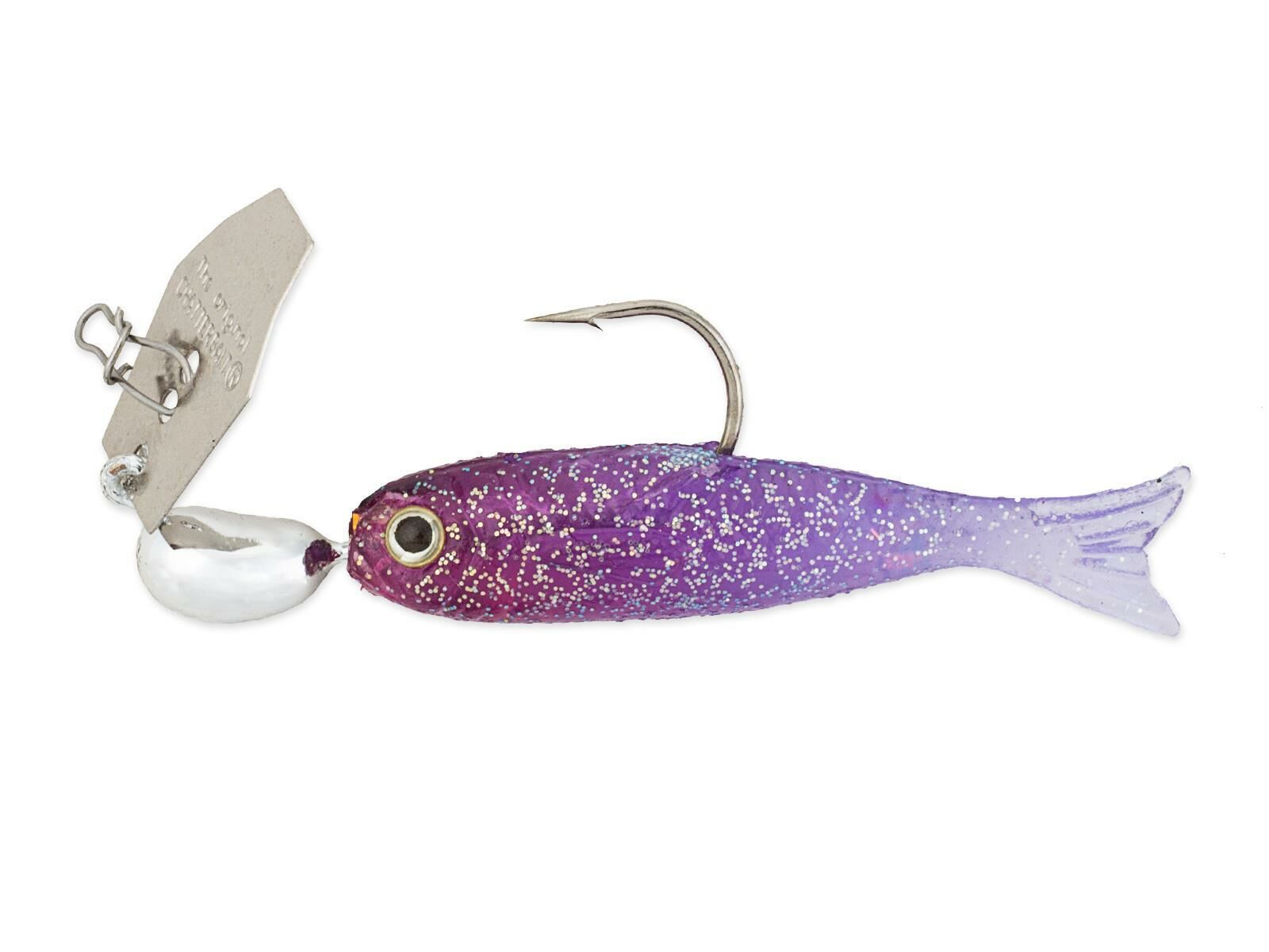 1.75g ChatterBait Flashback Mini - Silver / Blue