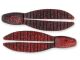 3&quot; Flex Chunk Medium - Black Cherry