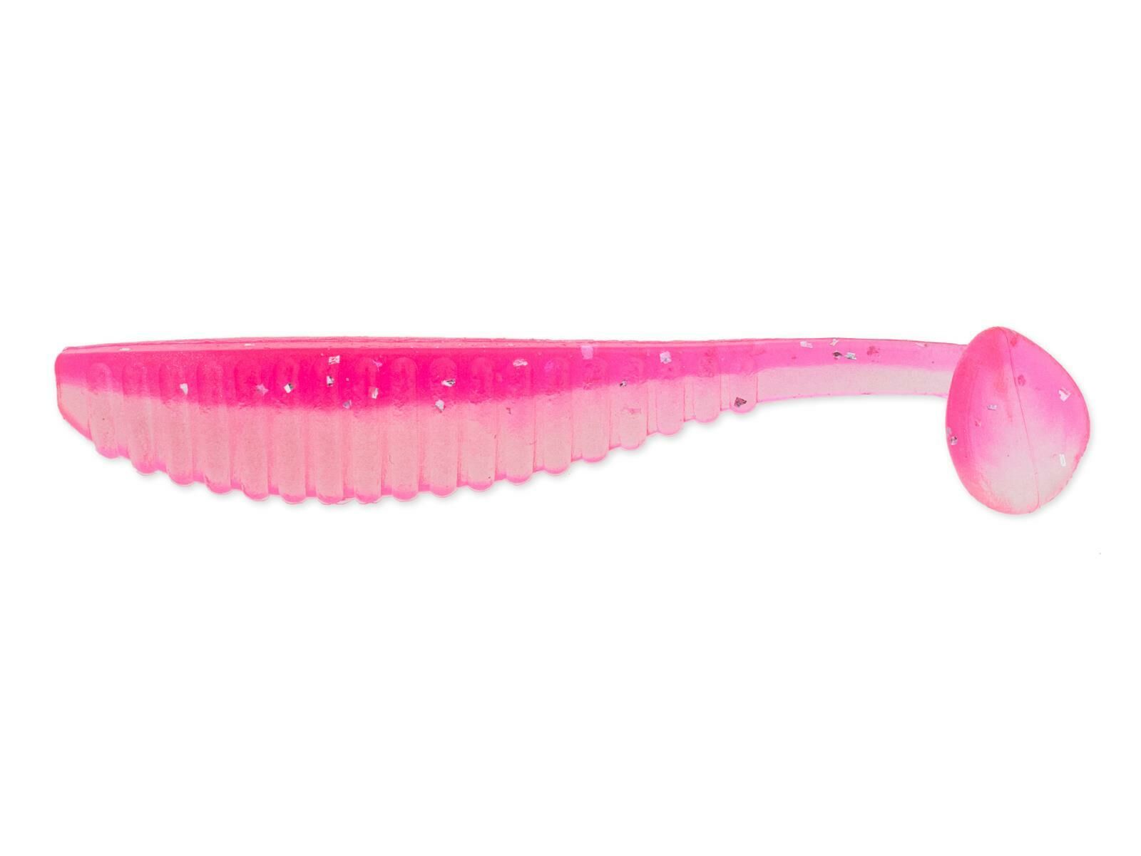 3.5" S-Cape Shad - Clear Pink