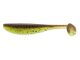 3.5&quot; S-Cape Shad - Green Pumpkin / Chartreuse