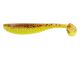 3.5&quot; S-Cape Shad - Motoroil PP. / Chartreuse