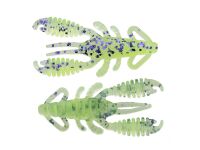 1.5&quot; Ring Craw Micro - Purple Chartreuse (BA-Edition)