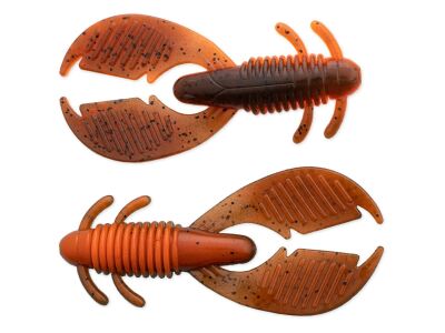 2" Ax Craw Mini - Green Pumpkin / Orange