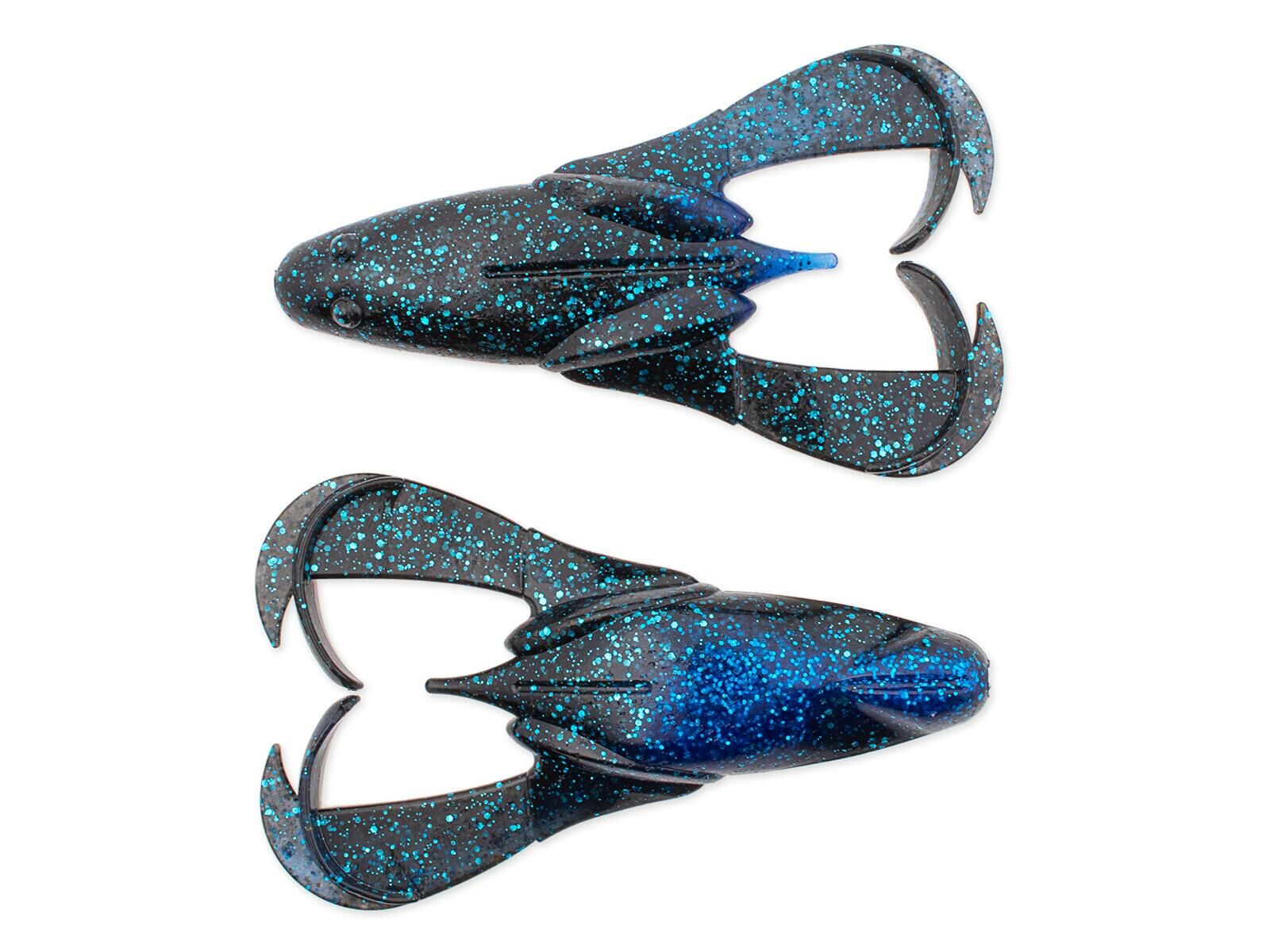 3.5" Noisy Flapper - Black Blue