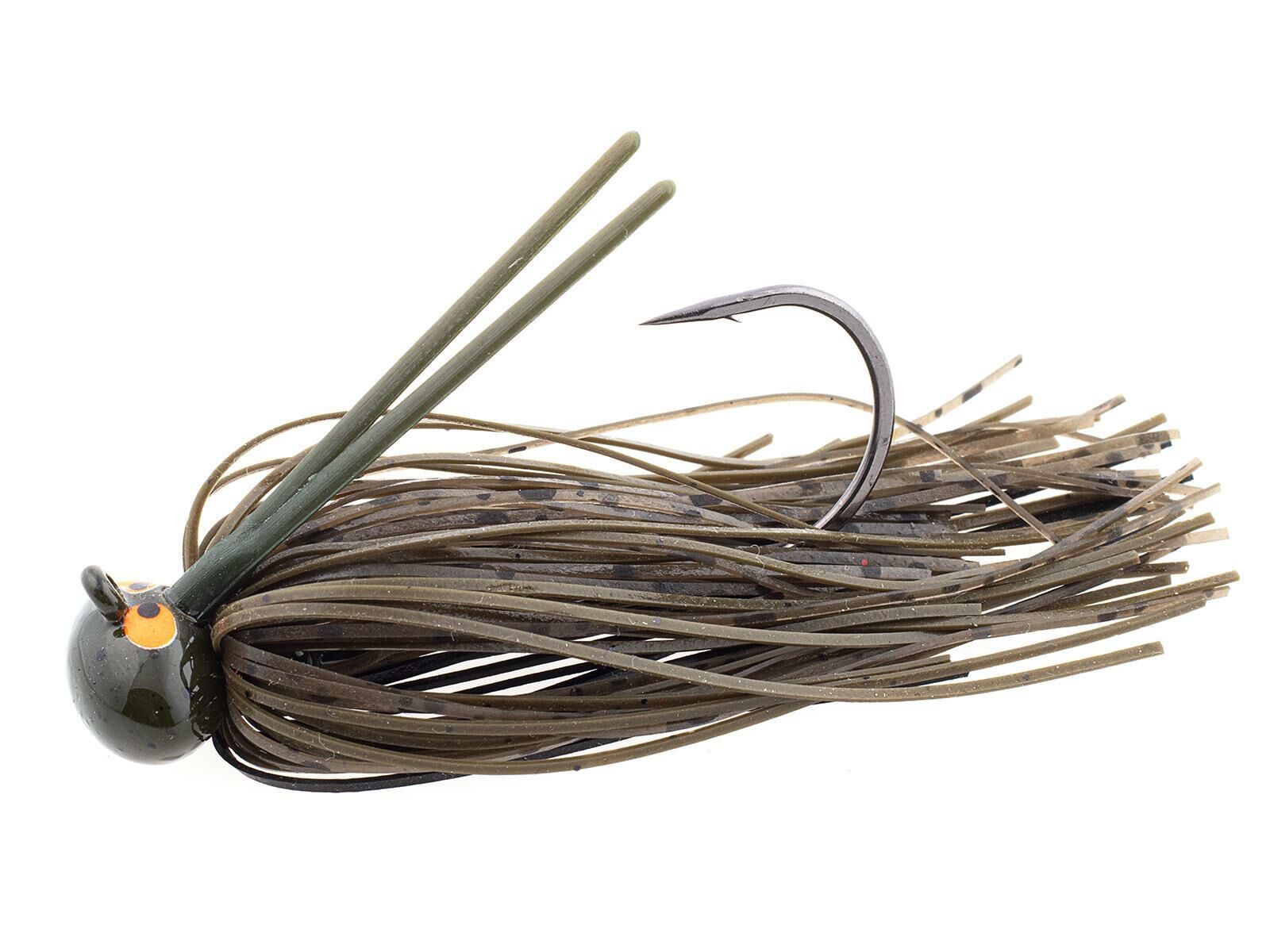 CrossEyeZ Football Jigs - Green Pumpkin (14g)