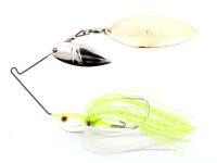 10.5g SlingBladeZ Power Finesse DW Spinnerbait - Chartreuse Pearl