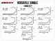 Versatile Single Single37 - Size 1/0
