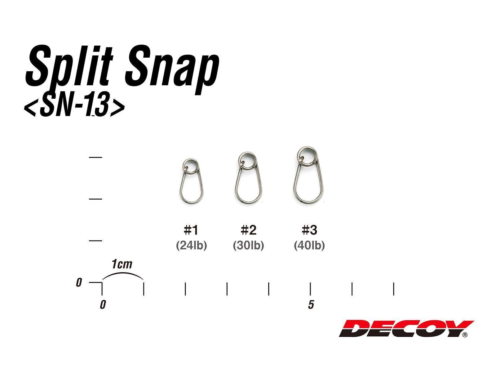 DECOY Split Snap - Size 3 (18,1 kg / 40 lb.)
