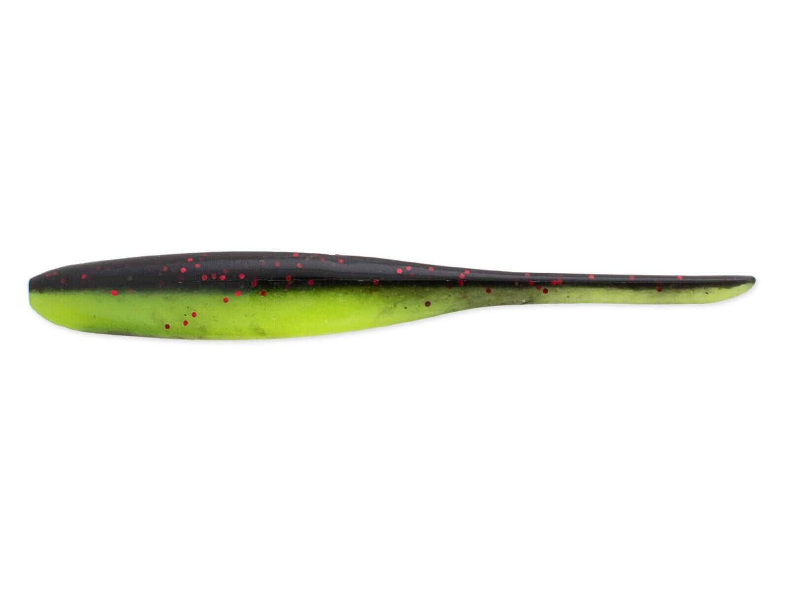 4" Shad Impact - Fire Shad