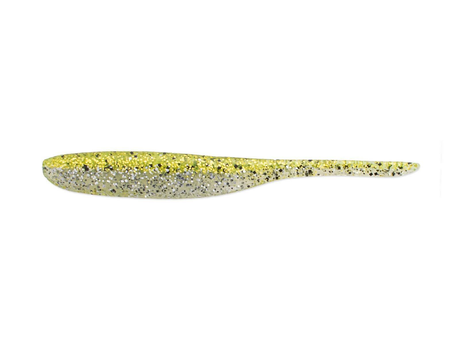 4" Shad Impact - Chartreuse Ice Shad