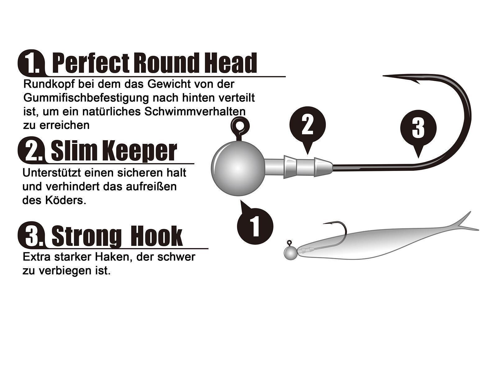 Standard Head VJ-30 - Gr. 1/0 (2.5g)