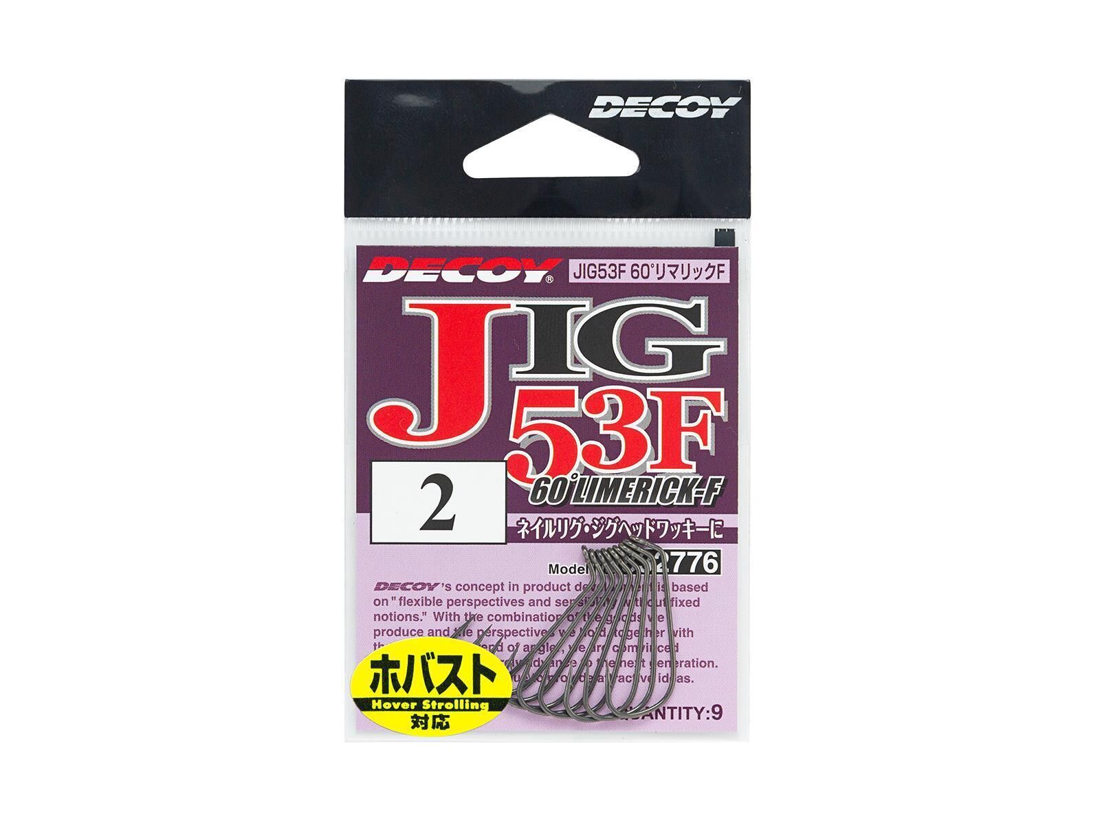JIG53F 60° Limerick-F - Size 3 (9 pcs.)