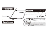 Worm153 FF Hook - Size 2 (4 pcs.)