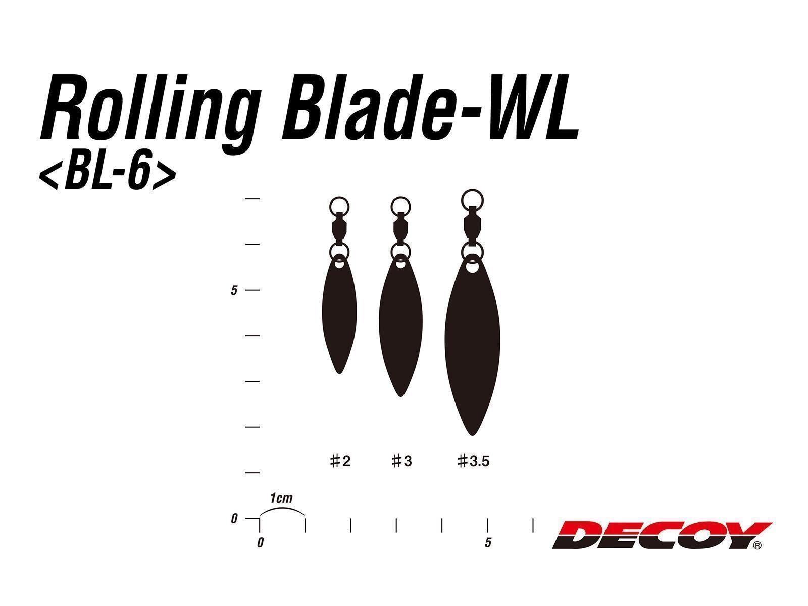 DECOY Rollin Blade WF BL-6G - #3 Gold
