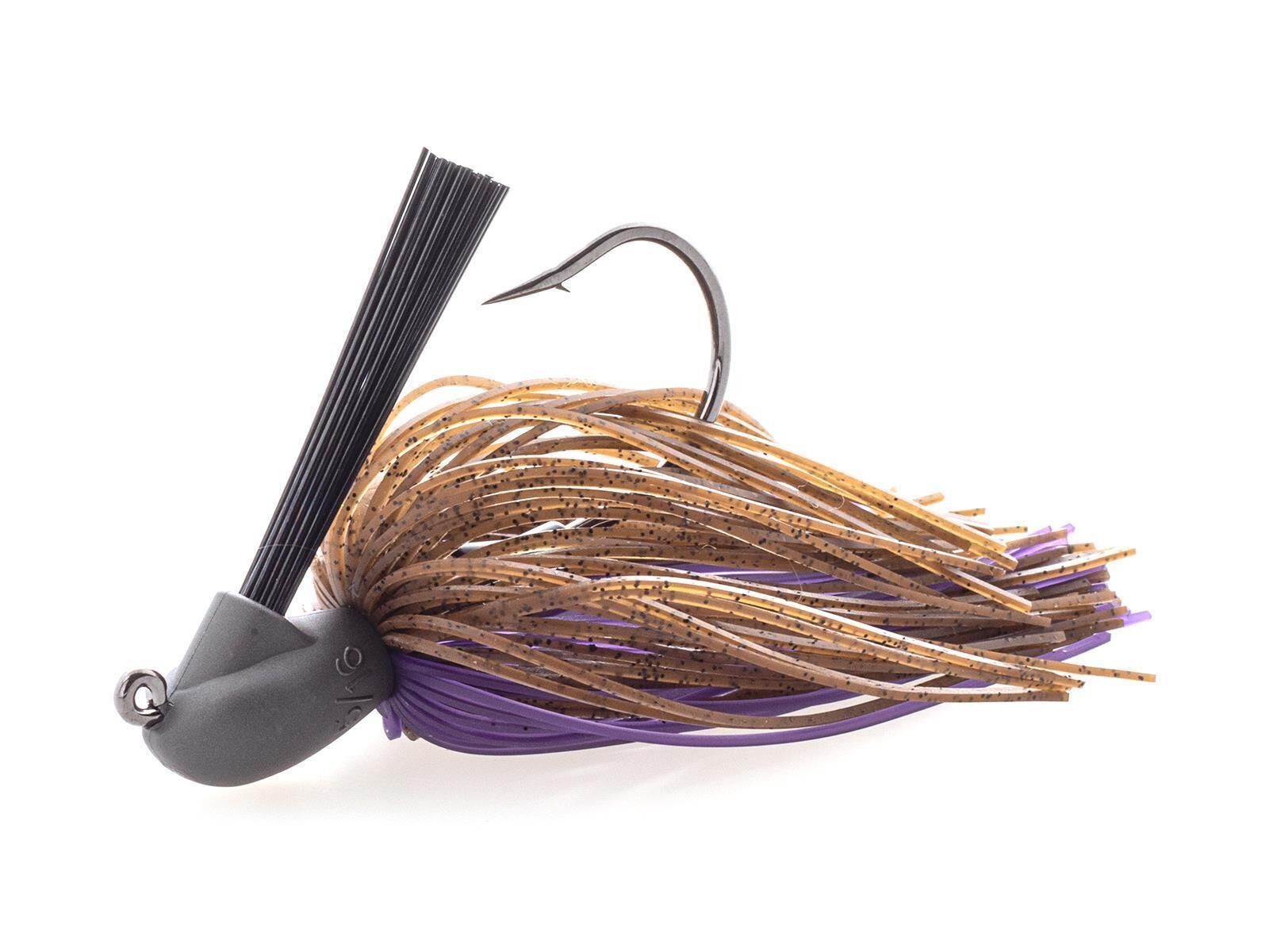 7g Rubber Jig Model I (Version 2) Brown / Purple