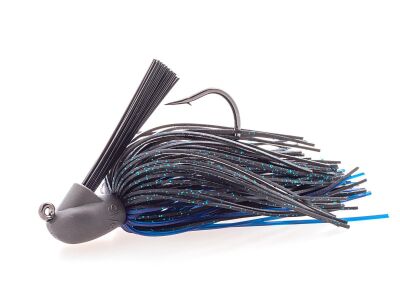 11g Rubber Jig Model I (Version 2) Black / Blue