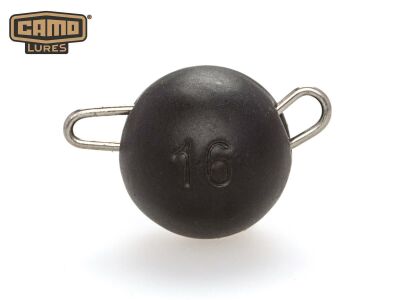 CAMO Tungsten Flexible Head - BLACK 1g (5 Stk.)