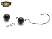 CAMO Tungsten Flexible Head - BLACK 1g (5 Stk.)