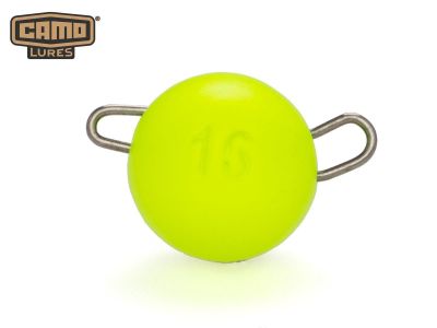 CAMO Tungsten Flexible Head - CHARTREUSE 1g (5 pcs.)