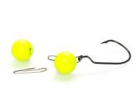 CAMO Tungsten Flexible Head - CHARTREUSE 2g (4 pcs.)