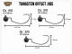 CAMO Tungsten Offset Jig - Size 4/0 (2.7g)