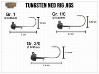 CAMO Tungsten Ned Rig Jig - Gr. 1 /0 (2.8g)