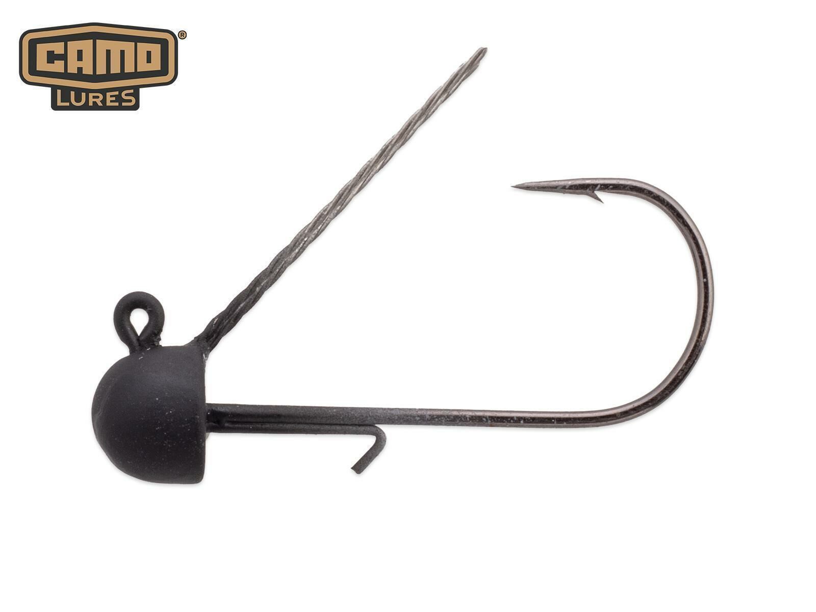 CAMO Tungsten Weedless Ned Jig - Size 1/0 (4.6g)