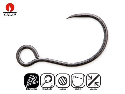 VMC Light Inline Haken (7237B) - Gr. 1